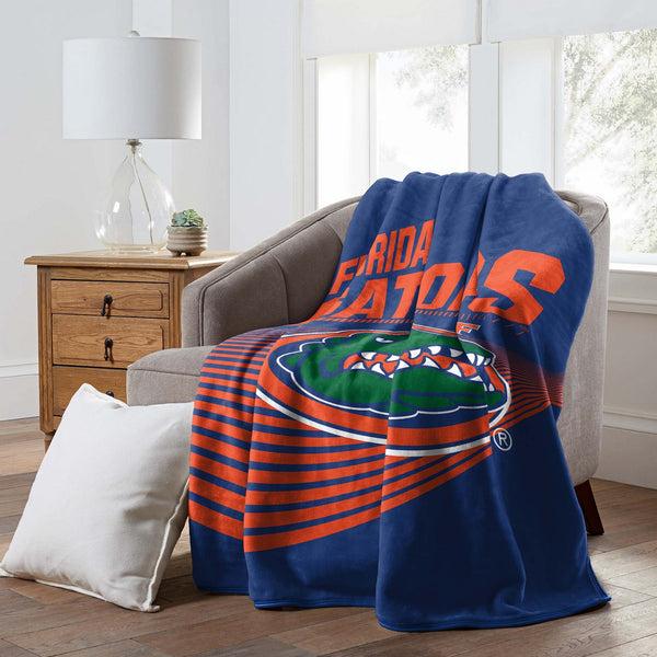 Sweet Home Collection Florida Gators NCAA Officially Licensed Raschel Throw Blanket 60x80