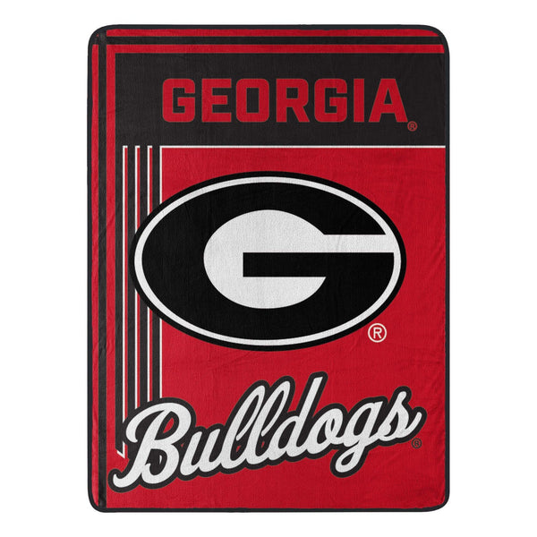 Sweet Home Collection Georgia Bulldogs NCAA Officially Licensed Throw Blanket 46x60