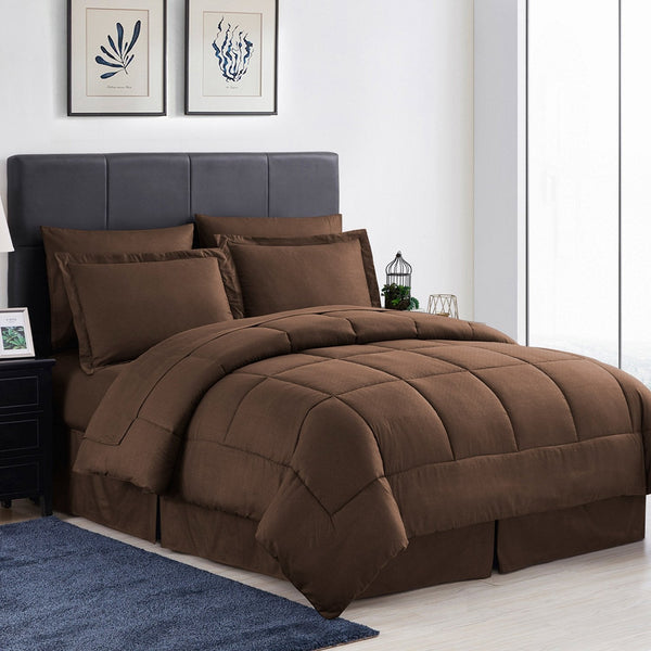 sweet home collection Greek Key 8-Piece Bed in a Bag Set sweet home collection Greek Key 8-Piece Bed in a Bag Set