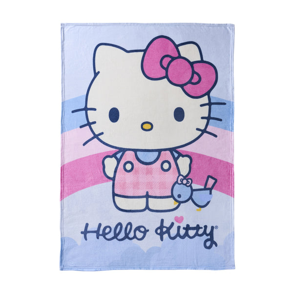 sweet home collection Hello Kitty Micro Raschel Throw Blanket 46"x60" sweet home collection Hello Kitty Micro Raschel Throw Blanket 46"x60"