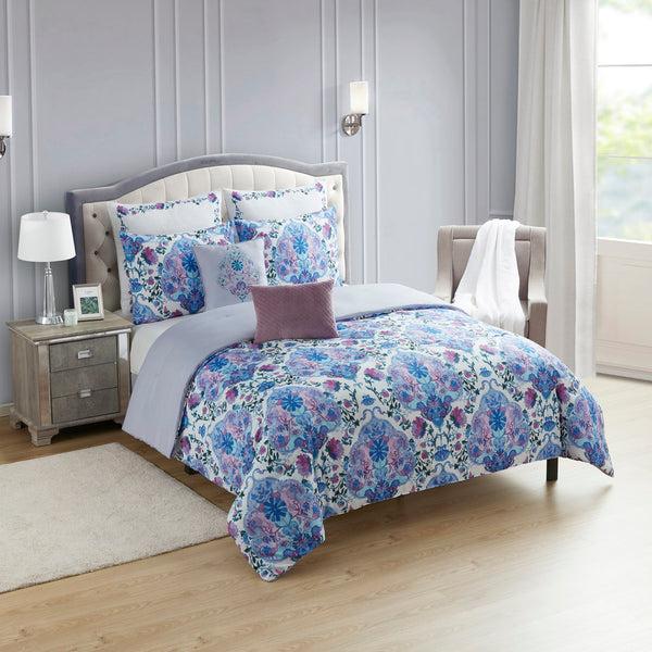 sweet home collection Juliette 7-Piece Bedding Comforter Set sweet home collection Juliette 7-Piece Bedding Comforter Set