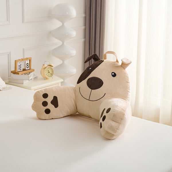 Sweet Home Collection Kids Character Bed Rest Reading Pillow - Dog