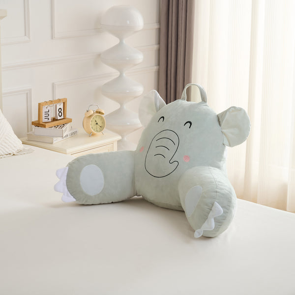 Sweet Home Collection Kids Character Bed Rest Reading Pillow - Elephant