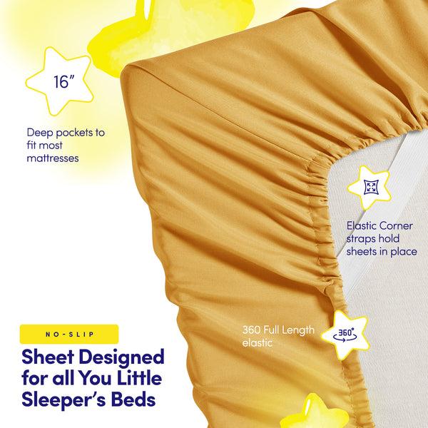 Sweet Home Collection Kids Construction Printed Bed In A Bag Comforter & Sheet Set