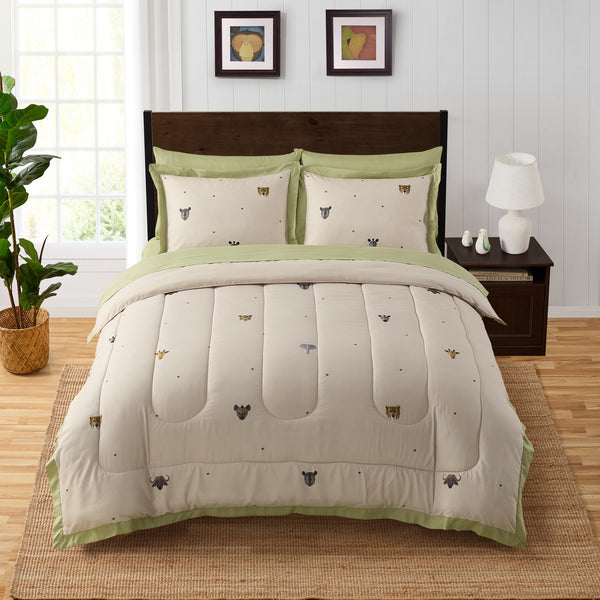 Sweet Home Collection Kids Savana Printed Bed In A Bag Comforter & Sheet Set