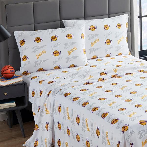 Sweet Home Collection Los Angeles Lakers NBA Officially Licensed Sheet Set