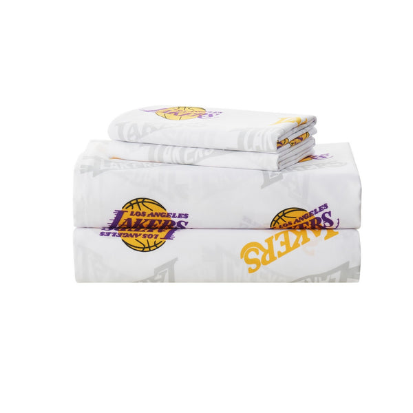 Sweet Home Collection Los Angeles Lakers NBA Officially Licensed Sheet Set