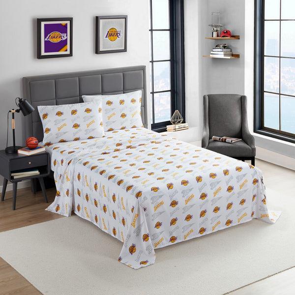 sweet home collection Los Angeles Lakers NBA Officially Licensed Sheet Set