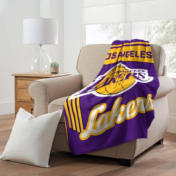 Sweet Home Collection Los Angeles Lakers NBA Officially Licensed Throw Blanket 46x60