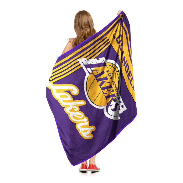 Sweet Home Collection Los Angeles Lakers NBA Officially Licensed Throw Blanket 46x60