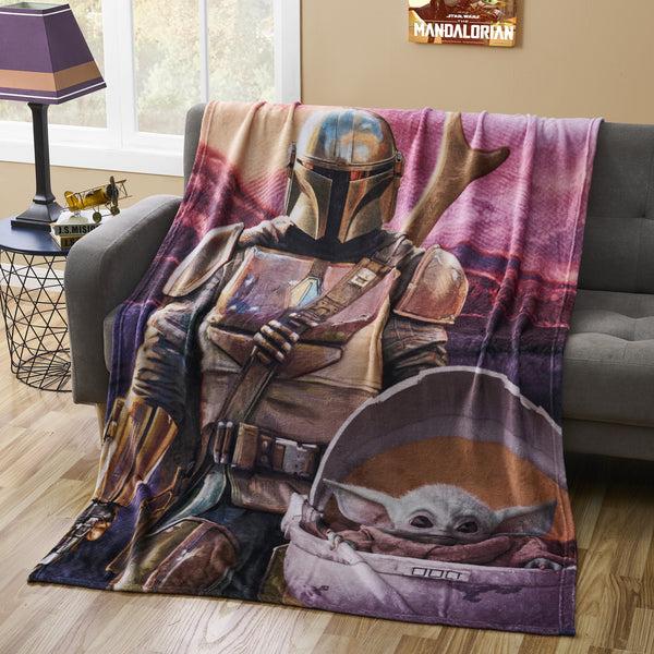 Sweet Home Collection Mandalorian Micro Raschel Throw Blanket 46"x60"