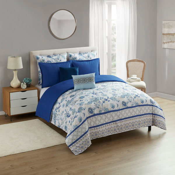 sweet home collection Margolis 7-Piece Bedding Comforter Set sweet home collection Margolis 7-Piece Bedding Comforter Set
