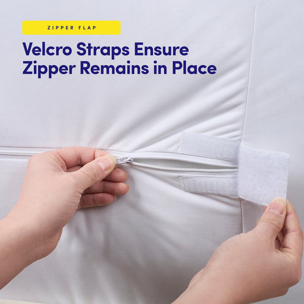 Sweet Home Collection Mattress Encasement 100% Waterproof Bed Bug Proof Zippered Protector