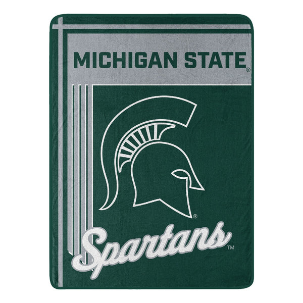 Sweet Home Collection Michigan State Spartans NCAA Officially Licensed Throw Blanket 46x60