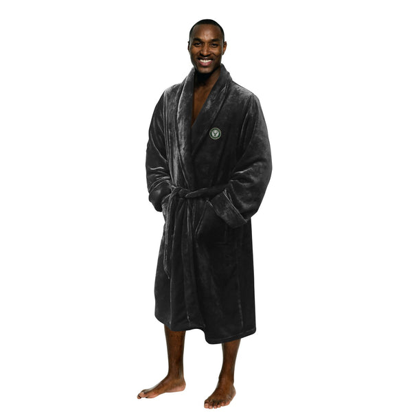 Sweet Home Collection Milwaukee Bucks NBA Officially Licensed Men's Bathrobe L/XL