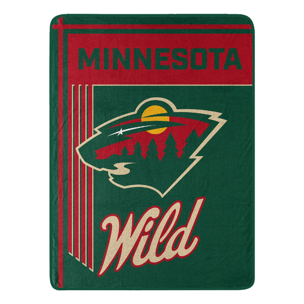 sweet home collection Minnesota Wild NHL Officially Licensed Throw Blanket 46x60