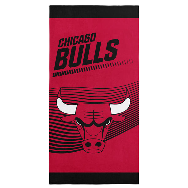 Sweet Home Collection NBA Officially Licensed Chicago Bulls 30" X 60" Beach Towel
