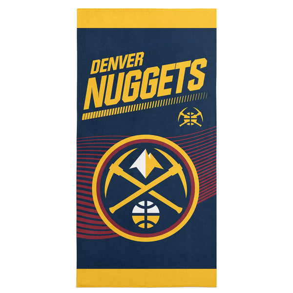 sweet home collection NBA Officially Licensed Denver Nuggets 30" x 60" Beach Towel