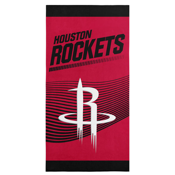 sweet home collection NBA Officially Licensed Houston Rockets 30" x 60" Beach Towel