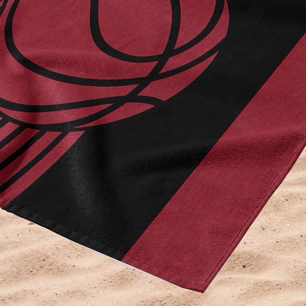 Sweet Home Collection NBA Officially Licensed Miami Heat 30" X 60" Beach Towel