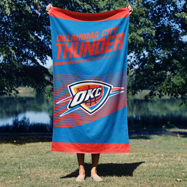 Sweet Home Collection NBA Officially Licensed Oklahoma City Thunder 30" X 60" Beach Towel