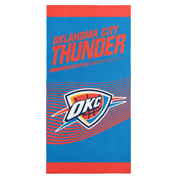sweet home collection NBA Officially Licensed Oklahoma City Thunder 30" x 60" Beach Towel