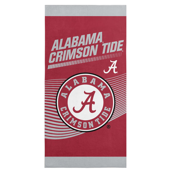 sweet home collection NCAA Officially Licensed Alabama Crimson Tide 30" x 60" Beach Towel
