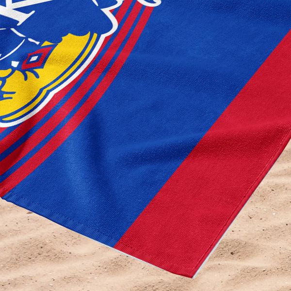 Sweet Home Collection NCAA Officially Licensed Kansas Jayhawks 30" X 60" Beach Towel