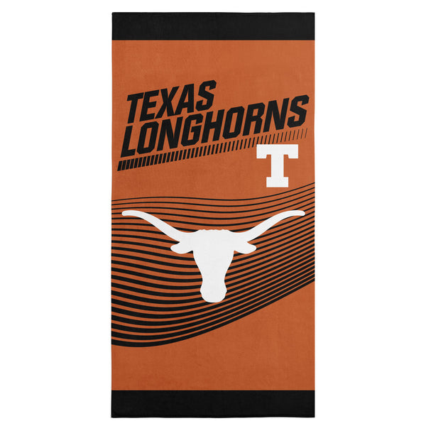 Sweet Home Collection NCAA Officially Licensed Texas Longhorns 30" X 60" Beach Towel