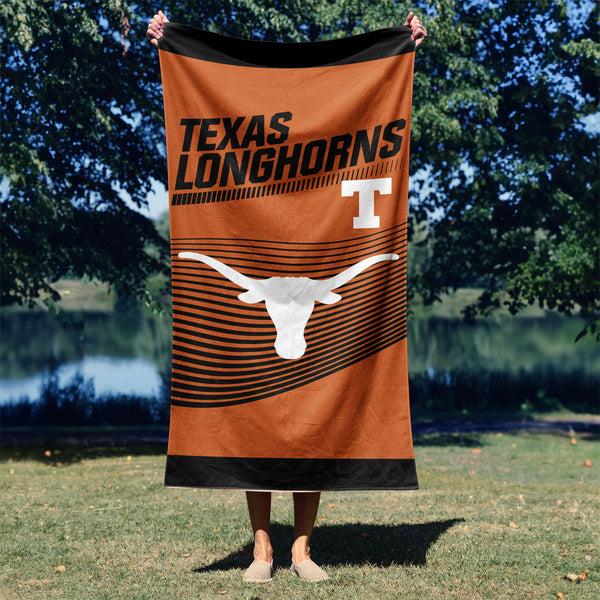 Sweet Home Collection NCAA Officially Licensed Texas Longhorns 30" X 60" Beach Towel