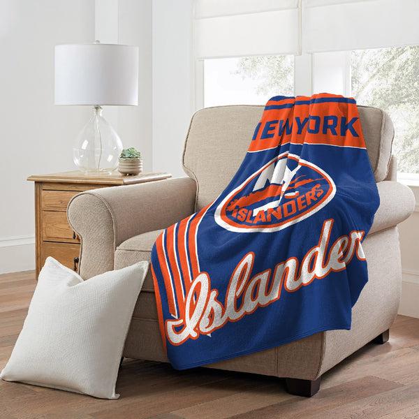Sweet Home Collection New York Islanders NHL Officially Licensed Throw Blanket 46x60
