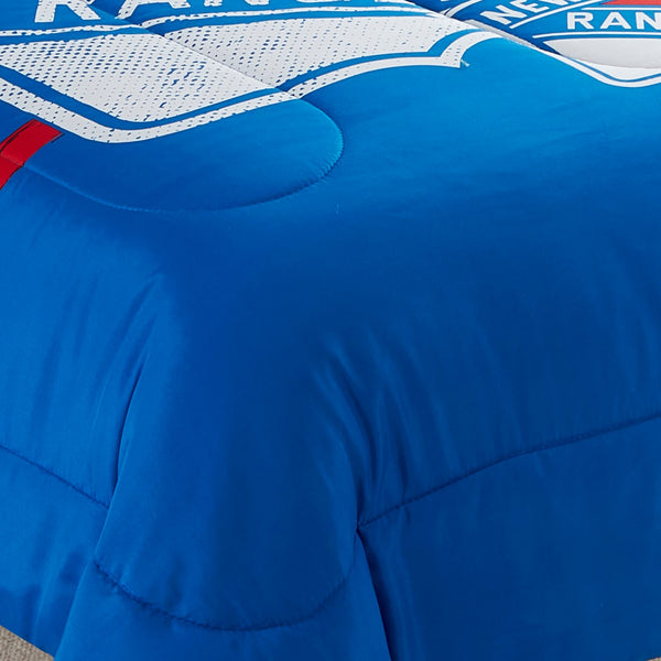 Sweet Home Collection New York Rangers NHL Officially Licensed 3-Piece Comforter Set