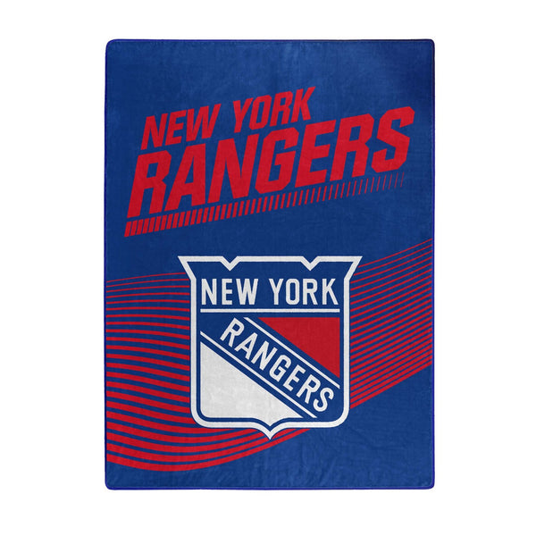 sweet home collection New York Rangers NHL Officially Licensed Raschel Throw Blanket 60x80