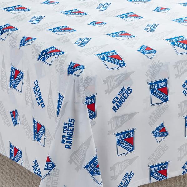 Sweet Home Collection New York Rangers NHL Officially Licensed Sheet Set