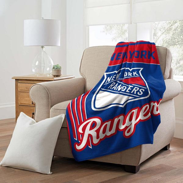 Sweet Home Collection New York Rangers NHL Officially Licensed Throw Blanket 46x60