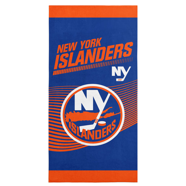 Sweet Home Collection NHL Officially Licensed New York Islanders 30" X 60" Beach Towel