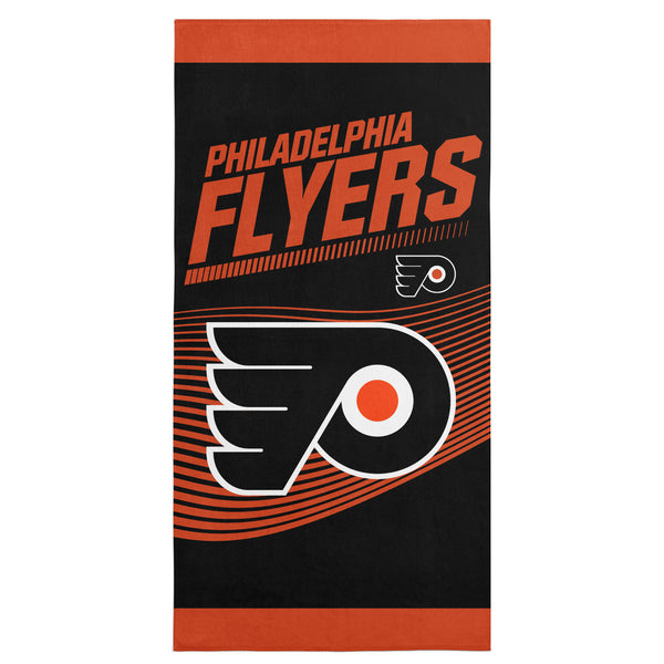 Sweet Home Collection NHL Officially Licensed Philadelphia Flyers 30" X 60" Beach Towel