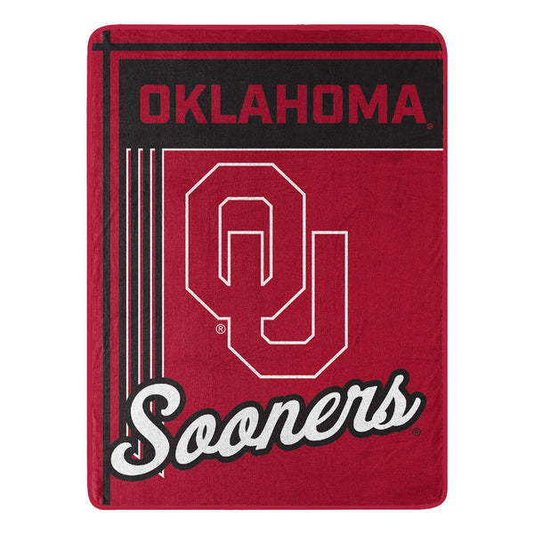 Sweet Home Collection Oklahoma Sooners NCAA Officially Licensed Throw Blanket 46x60