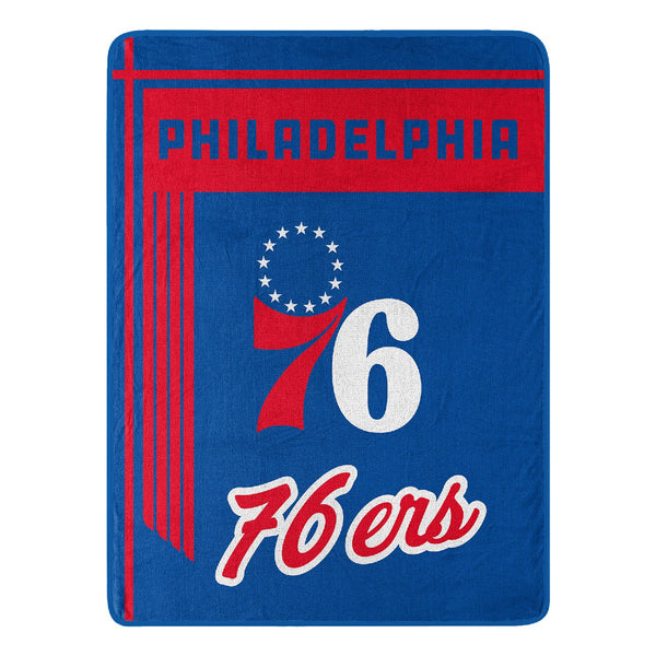 sweet home collection Philadelphia 76ers NBA Officially Licensed Throw Blanket 46x60