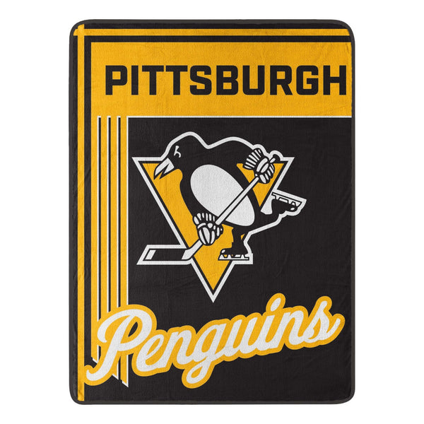 sweet home collection Pittsburgh Penguins NHL Officially Licensed Throw Blanket 46x60