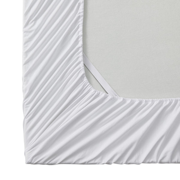 Sweet Home Collection Solid Flannel Fitted Sheet Bottom Sheets With Built In Sheet Straps