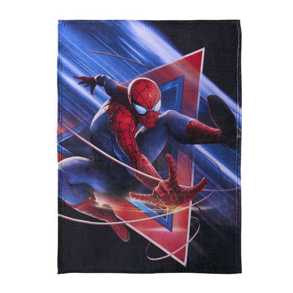 Sweet Home Collection Spiderman Micro Raschel Throw Blanket 46"x60"