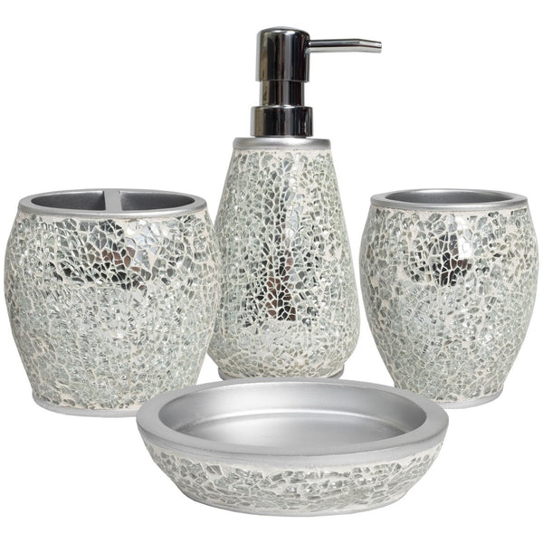 sweet home collection Glamour Bathroom Accessories