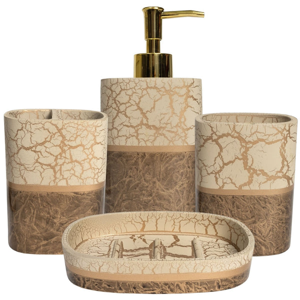 sweet home collection Parker Bathroom Accessories