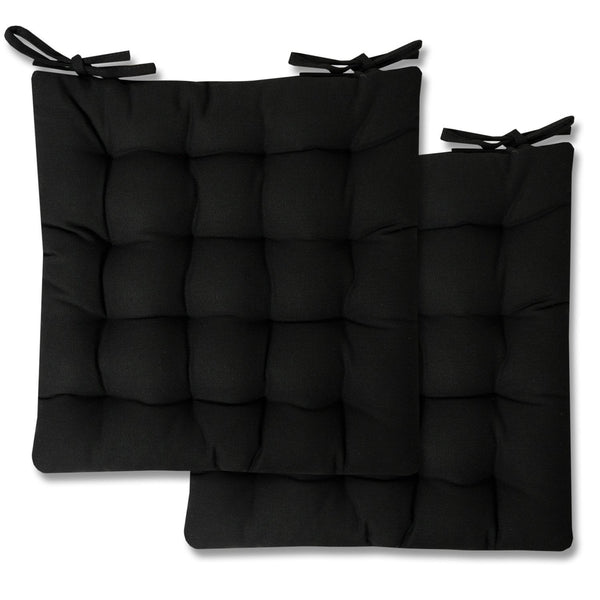 sweet home collection Tufted Chair Cushion Set