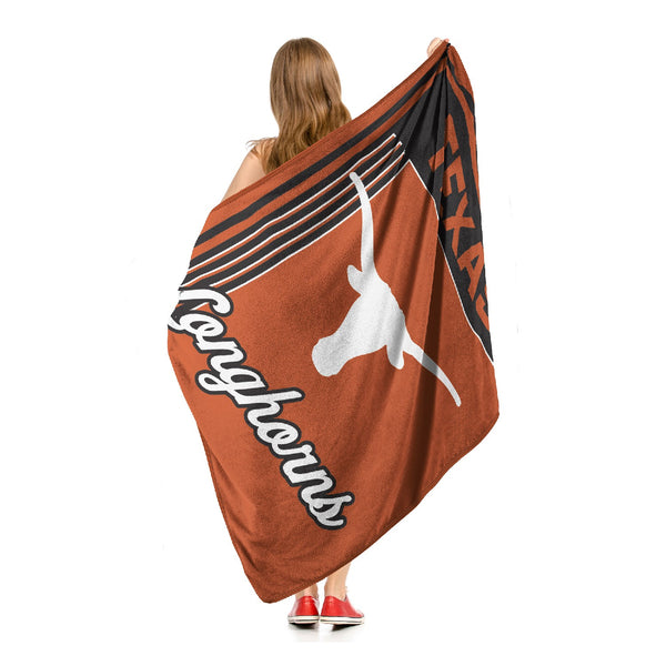 Sweet Home Collection Texas Longhorns NCAA Officially Licensed Throw Blanket 46x60