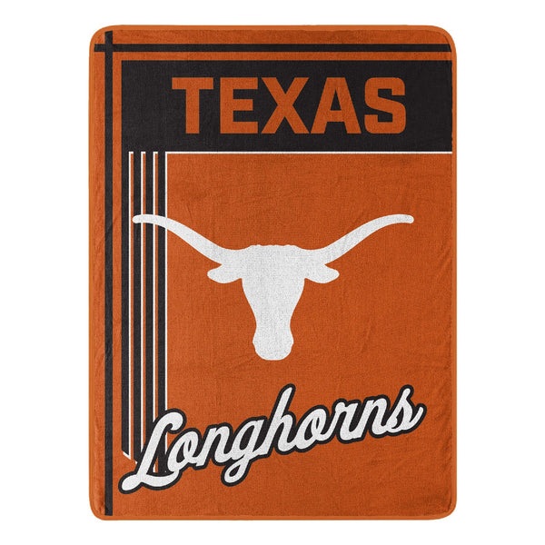 sweet home collection Texas Longhorns NCAA Officially Licensed Throw Blanket 46x60