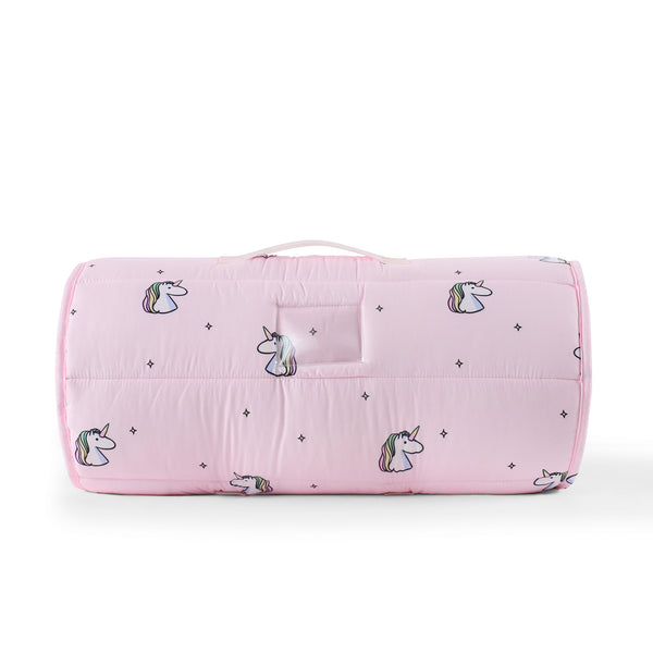 Sweet Home Collection Unicorn Sleeping Bag/Nap Mat For Kids With Removable Pillow 20"x50"