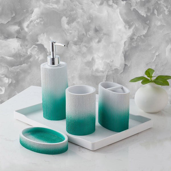 sweet home collection Urbana Green Bathroom Accessories sweet home collection Urbana Green Bathroom Accessories