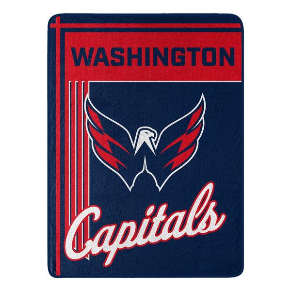 Sweet Home Collection Washington Capitals NHL Officially Licensed Throw Blanket 46x60